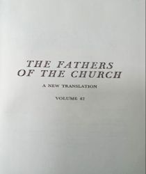 THE FATHERS OF THE CHURCH A NEW TRANSLATION VOLUME 42