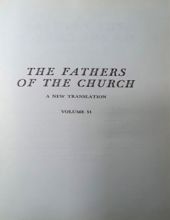 THE FATHERS OF THE CHURCH A NEW TRANSLATION VOLUME 51