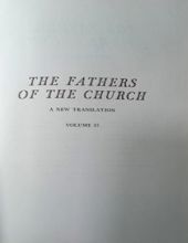 THE FATHERS OF THE CHURCH A NEW TRANSLATION VOLUME 57