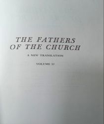 THE FATHERS OF THE CHURCH A NEW TRANSLATION VOLUME 57