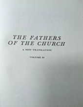 THE FATHERS OF THE CHURCH A NEW TRANSLATION VOLUME 58