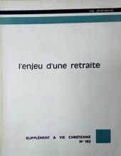 L'ENJEU D'UNE RETRAITE