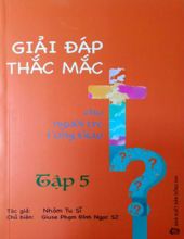 GIẢI ĐÁP THẮC MẮC CHO NGƯỜI TRẺ CÔNG GIÁO