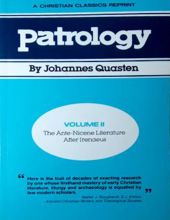 PATROLOGY, VOLUME 2: THE ANTE-NICENE LITERATURE AFTER IRENAEUS