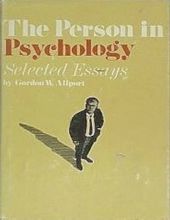 THE PERSON IN PSYCHOLOGY