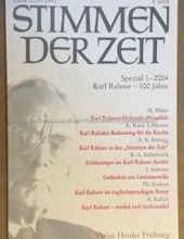 STIMMEN DER ZEIT: SPEZIAL 1 - 2004, KARL RAHNER - 100 JAHRE