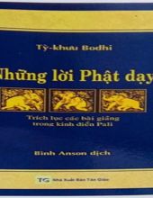 NHỮNG LỜI PHẬT DẠY