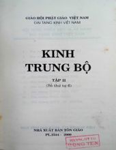 KINH TRUNG BỘ