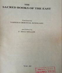 THE SACRED BOOKS OF THE EAST