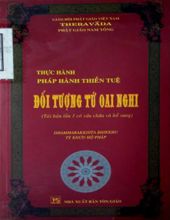 THỰC HÀNH PHÁP HÀNH THIỀN TUỆ ĐỐI TƯỢNG TỨ OAI NGHI