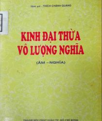 KINIH ĐẠI THỪA VÔ LƯỢNG NGHĨA