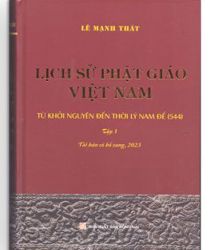 LỊCH SỬ PHẬT GIÁO VIỆT NAM: TỪ KHỞI NGUYÊN ĐẾN THỜI LÝ NAM ĐẾ (544) - TÂP 1