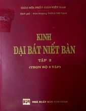 KINH ĐẠI BÁT NIẾT BÀN