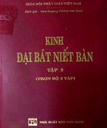 KINH ĐẠI BÁT NIẾT BÀN