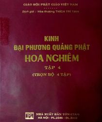 KINH ĐẠI PHƯƠNG QUẢNG PHẬT HOA NGHIÊM