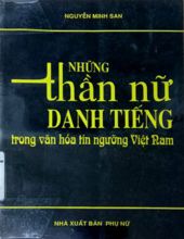 NHỮNG THẦN NỮ DANH TIẾNG TRONG VĂN HÓA - TÍN NGƯỠNG VIỆT NAM