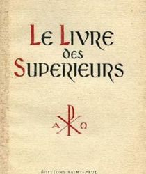 LE LIVRE DES SUPÉRIEURS