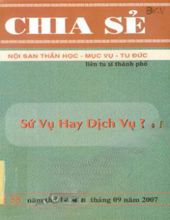 CHIA SẺ : NỘI SAN THẦN HỌC, MỤC VỤ, TU ĐỨC