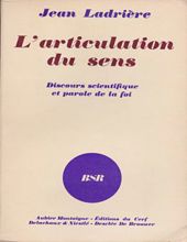 L'ARTICULATION DU SENS