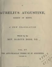 THE WORKS OF SAINT AUGUSTINE