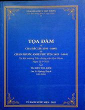 TÀI LIỆU TỌA ĐÀM: VỀ CHA ĐẮC LỘ (1593 - 1660) VÀ CHÂN PHƯỚC ANRÊ PHÚ YÊN (1625 - 1644)
