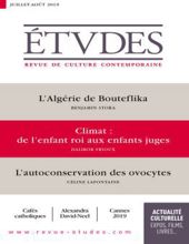 ÉTVDES: REVUE DE CULTURE CONTEMPORAINE: NO 4262, JUILLET-AOUT 2019