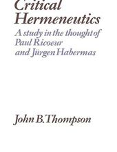 CRITICAL HERMENEUTICS