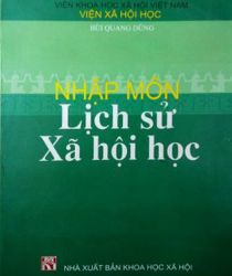 NHẬP MÔN LỊCH SỬ XÃ HỘI HỌC