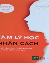 TÂM LÝ HỌC NHÂN CÁCH