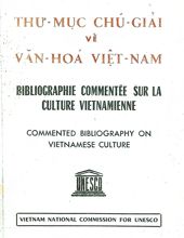 THƯ MỤC CHÚ GIẢI VỀ VĂN HÓA VIỆT NAM