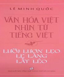 VĂN HÓA VIỆT NHÌN TỪ TIẾNG VIỆT