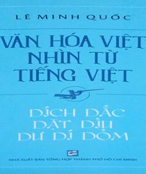 VĂN HÓA VIỆT NHÌN TỪ TIẾNG VIỆT