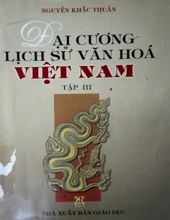 ĐẠI CƯƠNG LỊCH SỬ VĂN HÓA VIỆT NAM