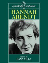 THE CAMBRIDGE COMPANION TO HANNAH ARENDT