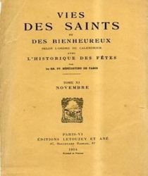 VES DES SAINTS ET DES BIENHEUREUX (Sách thất lạc)