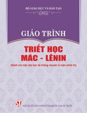 GIÁO TRÌNH TRIẾT HỌC MÁC-LÊNIN