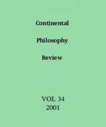 CONTINENTAL PHILOSOPHY REVIEW