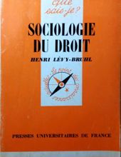 SOCIOLOGIE DU DROIT