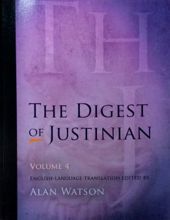 THE DIGEST OF JUSTINIAN