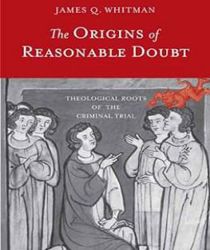 THE ORIGINS OF REASONABLE DOUBT