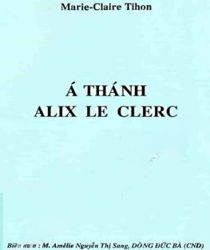 Á THÁNH ALIX LE CLERC