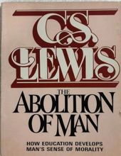 THE ABOLITION OF MAN