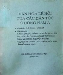 VĂN HÓA LỄ HỘI CỦA CÁC DÂN TỘC Ở ĐÔNG NAM Á