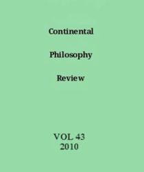 CONTINENTAL PHILOSOPHY REVIEW