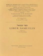 LIBER SAMUELIS - 5 (BIBLIA HEBRAICA STUTTGARTENSIA)