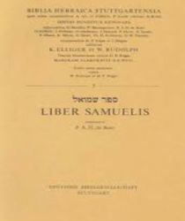 LIBER SAMUELIS - 5 (BIBLIA HEBRAICA STUTTGARTENSIA)