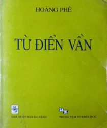 TỪ ĐIỂN VẦN