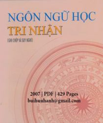 NGÔN NGỮ HỌC TRI NHẬN