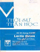 THỜI SỰ THẦN HỌC: SỐ 20 THÁNG 6/2000