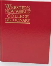 WEBSTER's NEW WORLD COLLEGE DICTIONARY